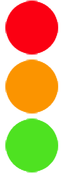 Academy of driving logo - traffic lights